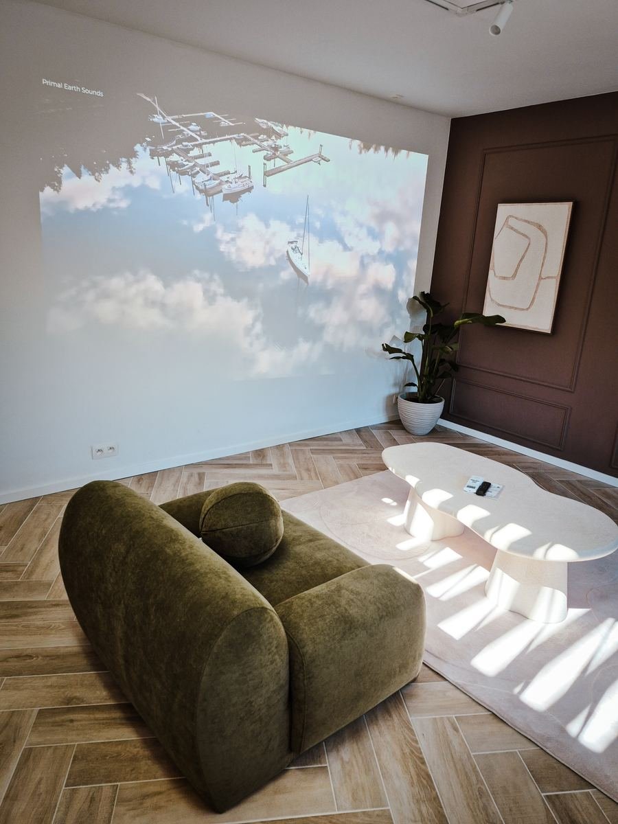 Home cinéma de la suite Maison H