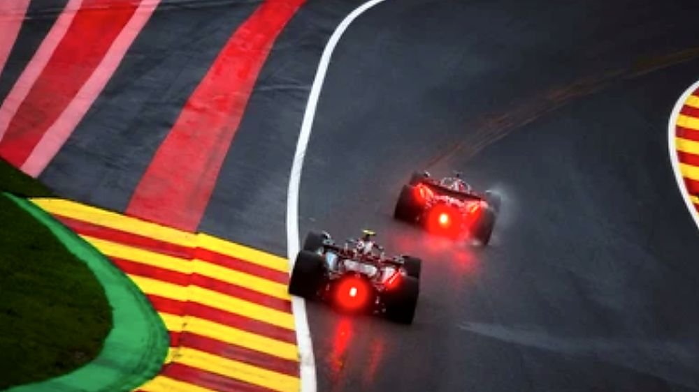 Monoplaces en piste au circuit de Spa-Francorchamps